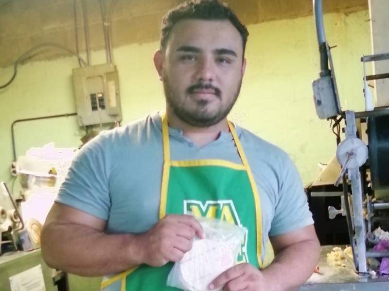 El emprendedor Keiry Andrés Paz.