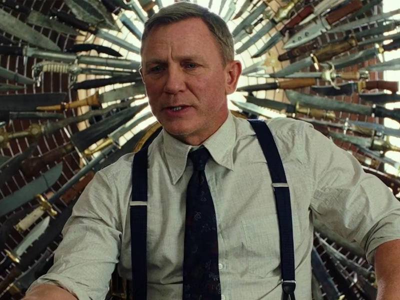 El actor Daniel Craig protagoniza la película.