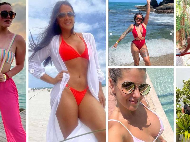 Presentadoras, periodistas deportivas y algunas novias de futbolistas de la Liga Nacional disfrutaron a lo grande las vacaciones de Semana Santa 2022.