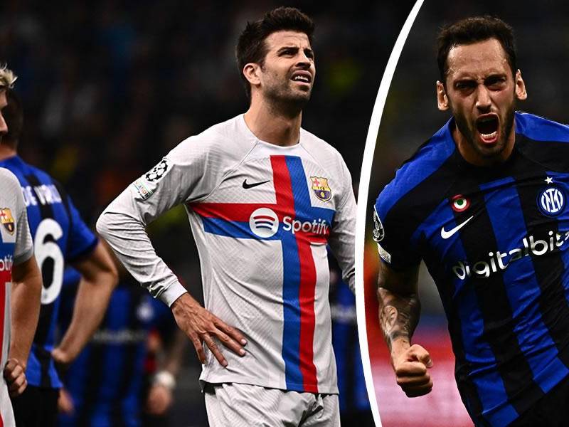 Un golazo del turco Hakan Çalhanoglu le dio el triunfo al Inter contra el Barcelona en la Champions League.