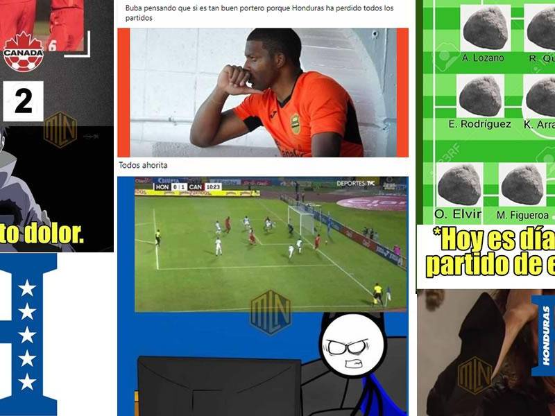 Los memes no perdonan a la Selección de Honduras tras perder contra Canadá en la octagonal de la Concacaf rumbo al Mundial de Qatar 2022.