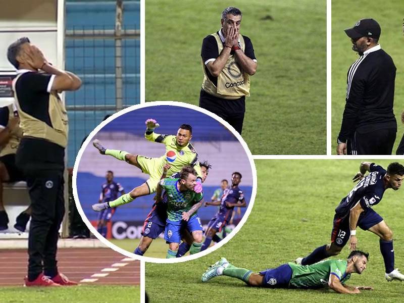 Las imágenes del partido que Motagua empató (0-0) ante Seattle Sounders en el estadio Olímpico en la ida de los octavos de final de la Liga de Campeones de la Concacaf.