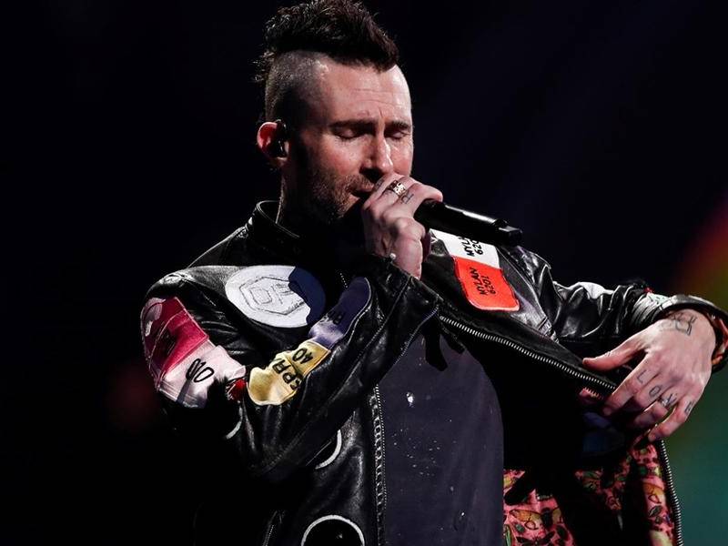 El cantante Adam Levine.