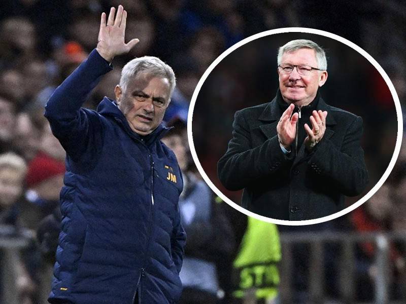 José Mourinho dejó atrás a Alex Ferguson en un récord para la historia del fútbol europeo.