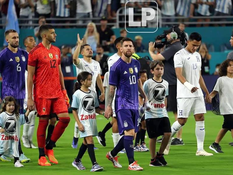 El amistoso contra Argentina le dejó una buena recaudación de dinero a la Selección de Honduras.