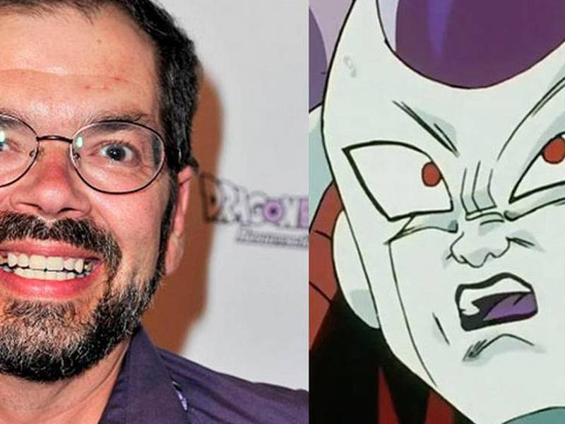 Ayres puso voz al villano de “Freezer”.