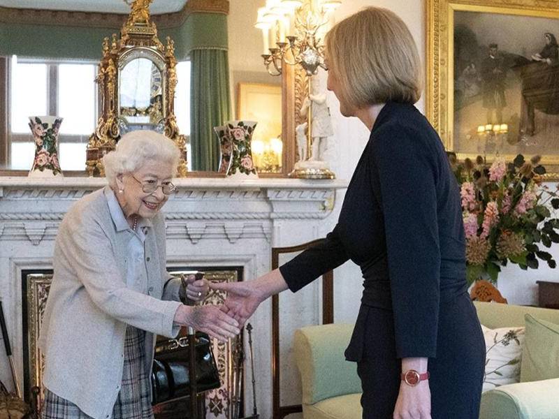La reina Isabel II recibió el pasado martes a Liz Truss durante una audiencia en Balmoral.