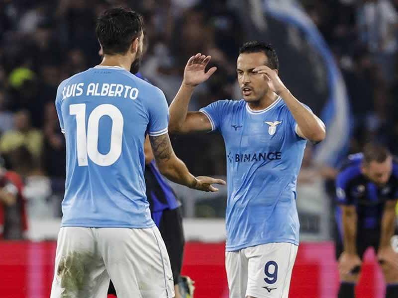 Los españoles Luis Alberto y Pedro Rodríguez fueron las figuras de la Lazio para el triunfo sobre el Inter de Milán.