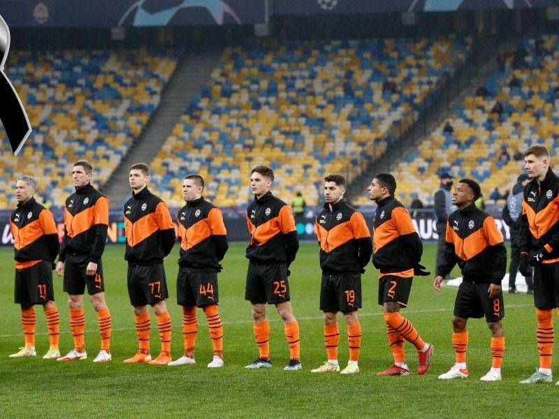 La guerra en Ucrania que enluta al equipo de fútbol Shakhtar Donetsk.