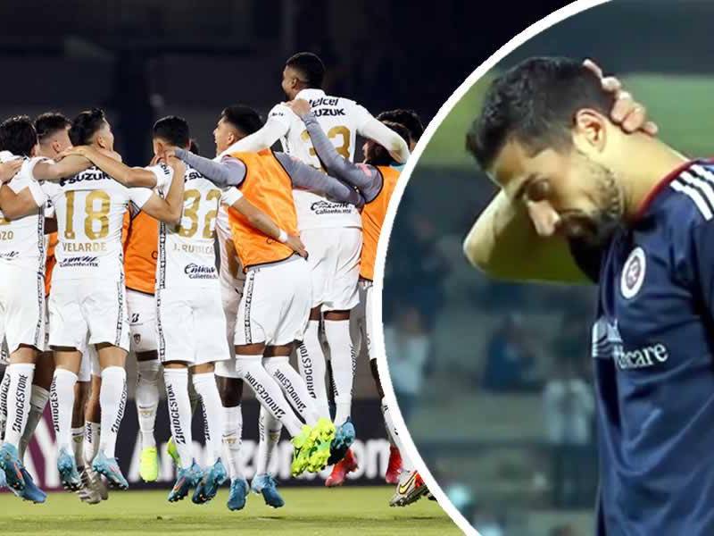 Los Pumas de México eliminaron al New England Revolution de la MLS en cuartos de final de la Concachampions.