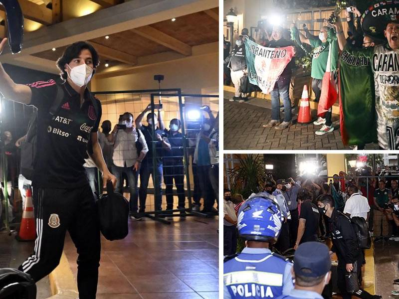 La selección mexicana llegó la noche de este viernes a San Pedro Sula para enfrentar el domingo a Honduras en la penúltima jornada de la eliminatoria de la Concacaf rumbo al Mundial de Qatar 2022.