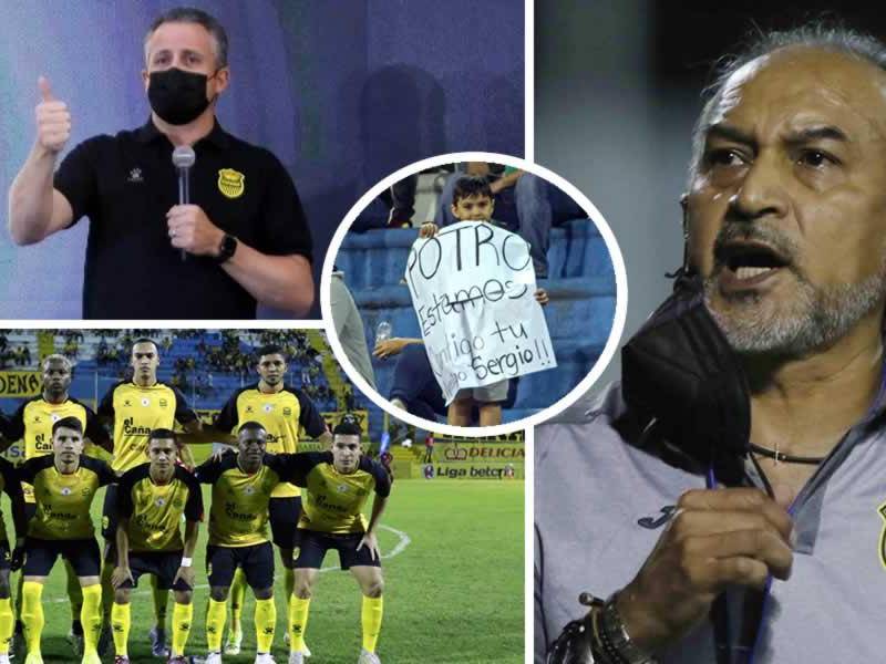 El entrenador mexicano Raúl ‘Potro‘ Gutiérrez asegura que se va agradecido con el presidente aurinegro Elías Burbara por la oportunidad que le dio y agradeció el apoyo de un pequeño aficionado.