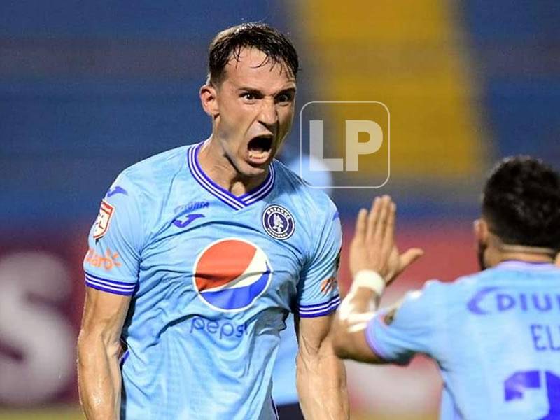 Gonzalo Klusener gritando su gol marcado al Marathón.