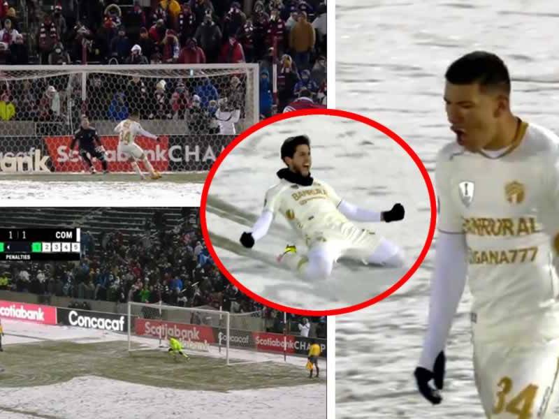 Los hondureños Bryan Acosta y Kevin López fueron protagonistas en la tanda de penales del partido entre Colorado Rapids y Comunicaciones.