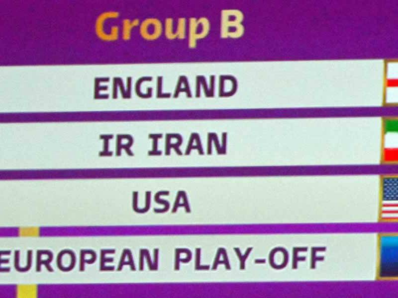 Inglaterra, Irán, Estados Unidos y el ganador del repechaje Gales-Ucrania vs Escocia conforman el Grupo B del Mundial de Qatar 2022.