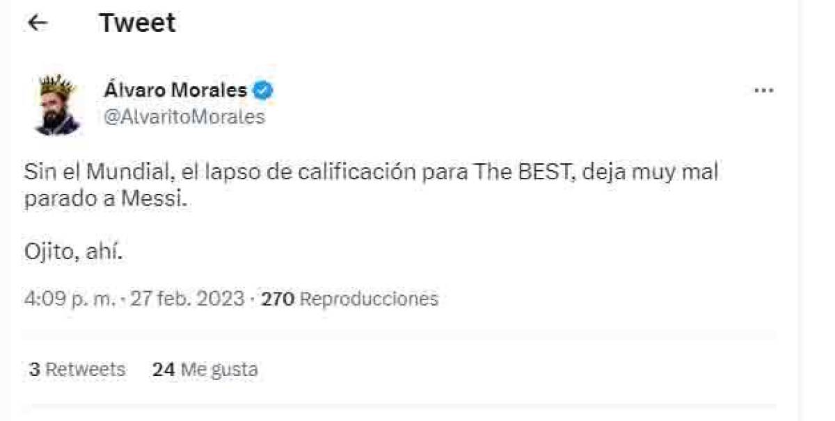 El periodista chapín Álvaro Morales de ESPN encendió las redes sociales.