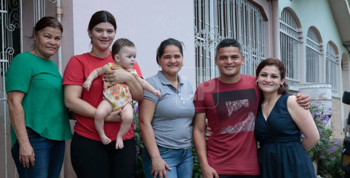 La familia de Luis Alvarado radica en la ciudad de El Progreso.