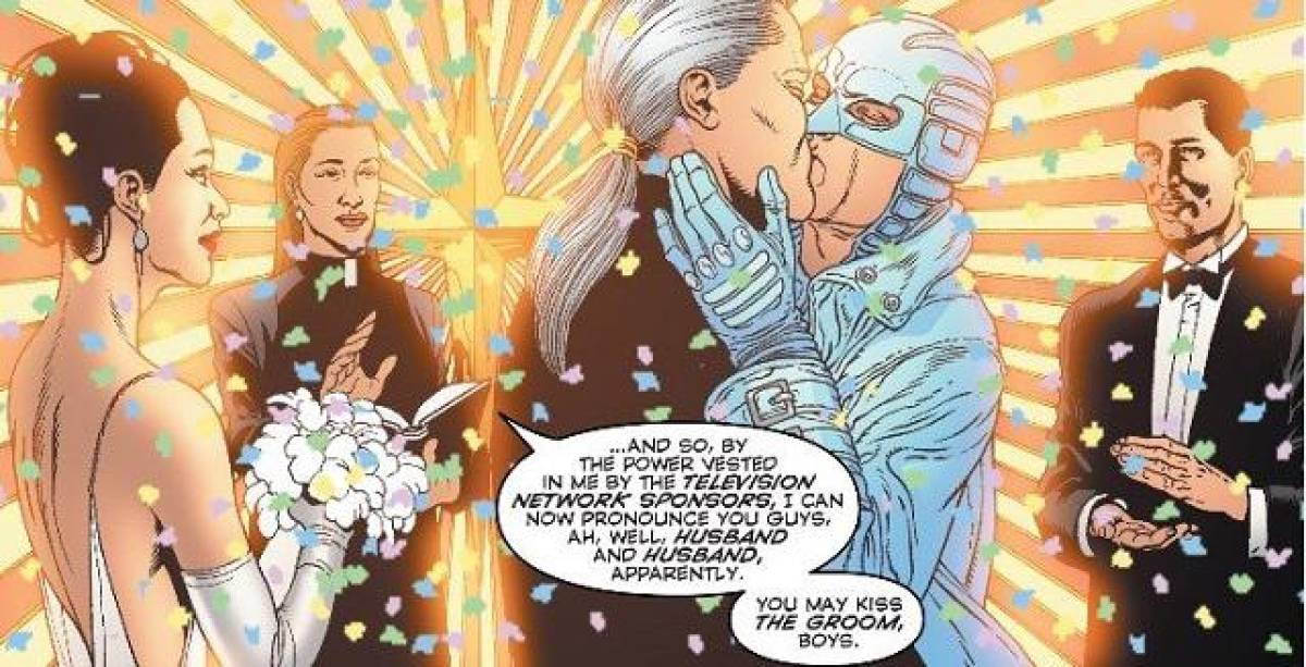 Midnighter y Apollo: No sólo se casaron, sino que también adoptaron y han inspirado a personas, incluido al escritor Steve Orlando, que se vio reflejado en la diversidad sexual de los personajes de DC y recordó ello para escribirles una miniserie en 2016.