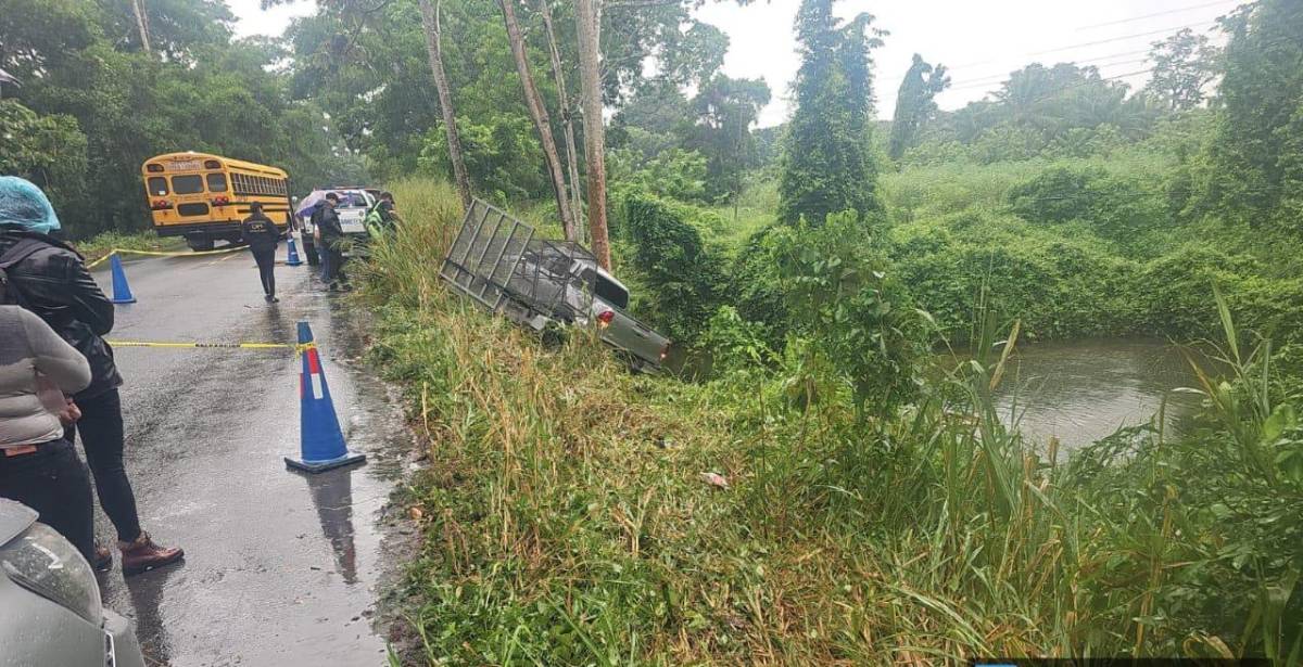 Menor y un adulto mueren en dos accidentes en Atlántida