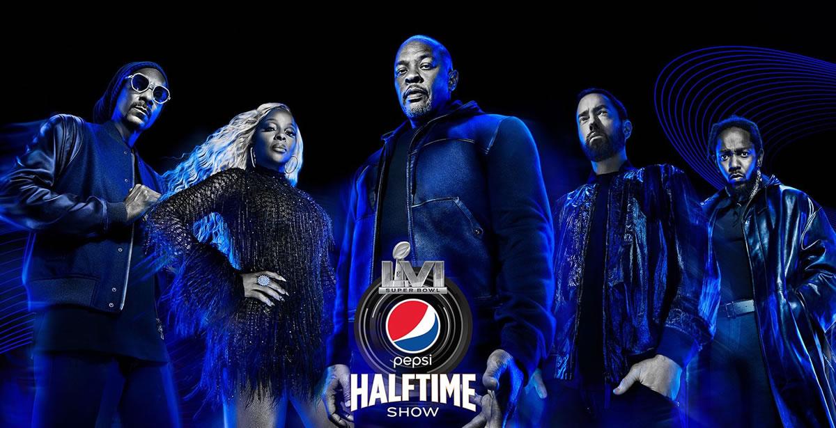 Los famosos artistas que actuarán en el Super Bowl LVI