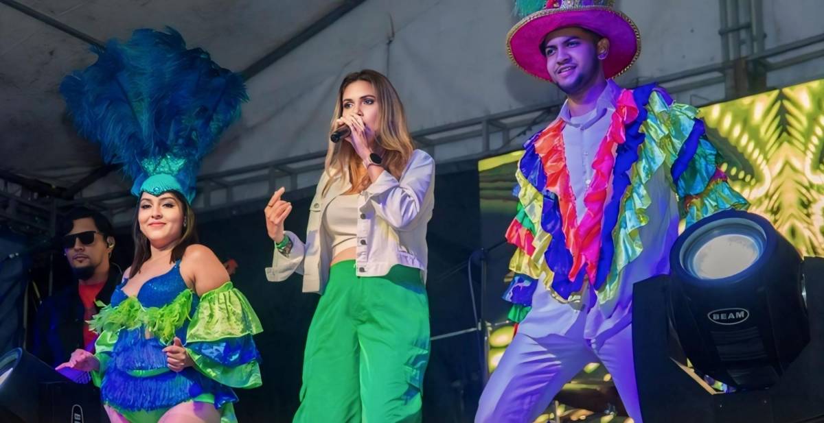 El fin de semana pasado, la sampedrana participó en la XVIII edición del Festival del Choro y el Vino en La Esperanza, Intibucá. Este fin de semana animará graduaciones de instituciones locales.