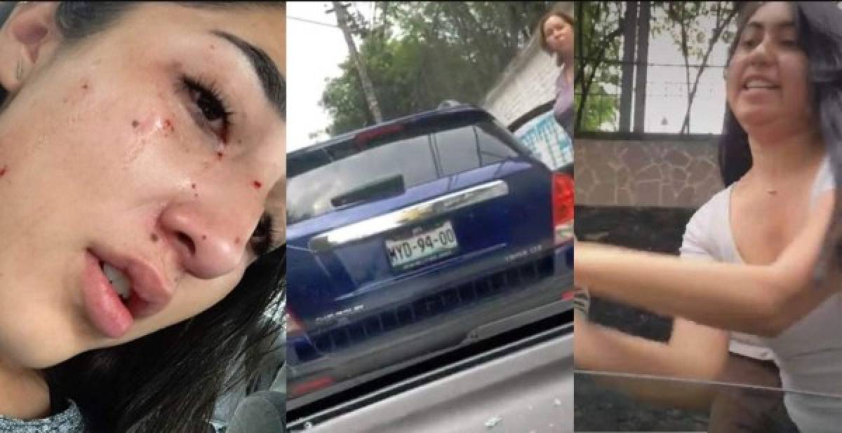Viviana grabó el momento en cual una joven con un tubo le rompe el parabrisas de su auto con el que presuntamente chocó minutos antes en las calles de Tlalpan, México. Tras viralizarse los usuarios la nombraron 'Lady Piñata'.