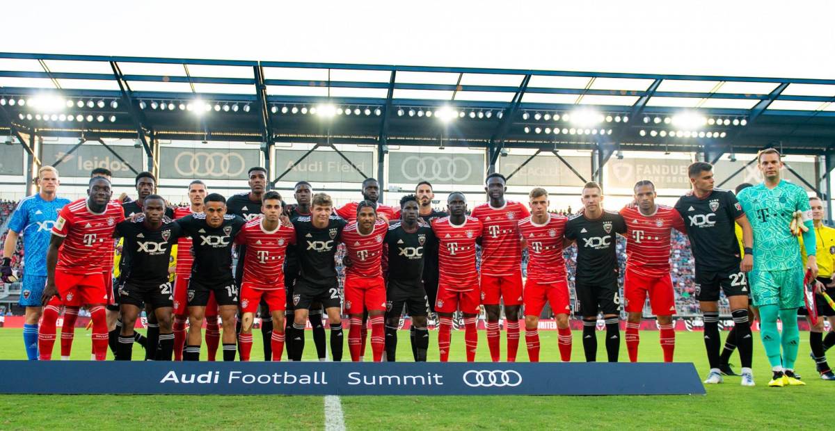 Bayern Múnich humilla en su propio patio al DC United con Andy Najar como testigo