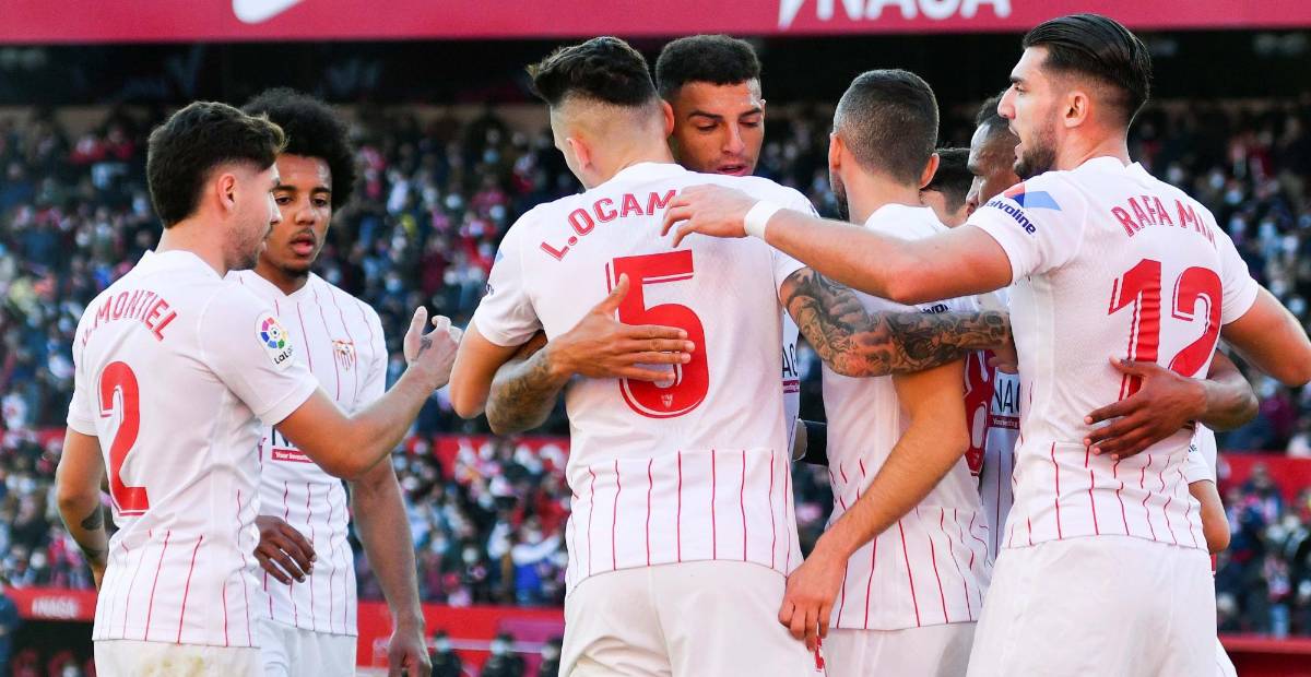 Sevilla se impuso ante Getafe y sigue al acecho del Real Madrid