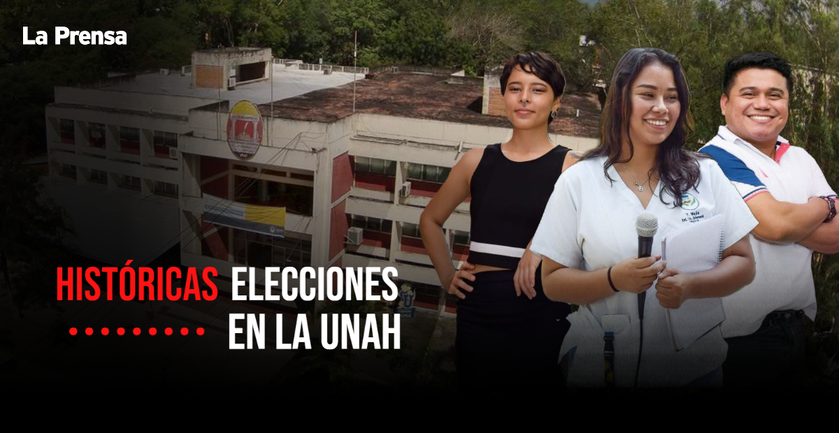 Rostros jóvenes prometen cambiar la historia de la Unah en elecciones