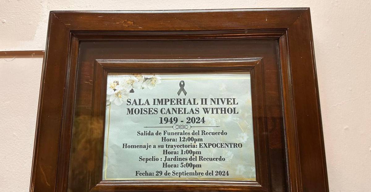 Restos de Moisés Canelo ya están en Honduras