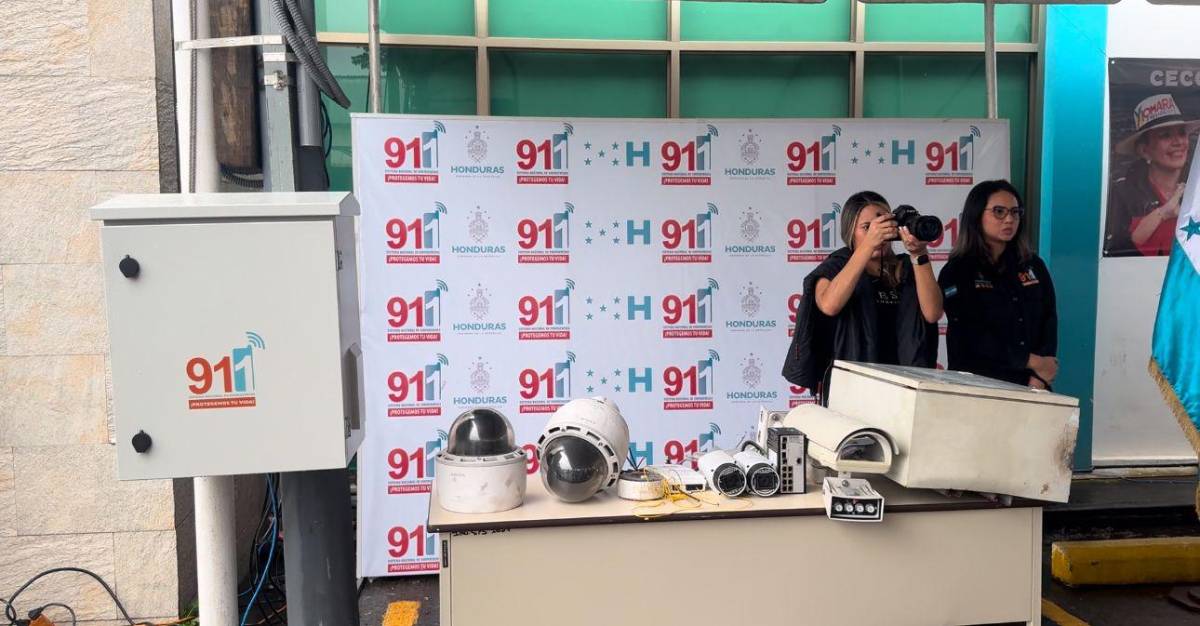 Así serán las 799 cámaras de vigilancia que instalará el 911 en Cortés y toda Honduras