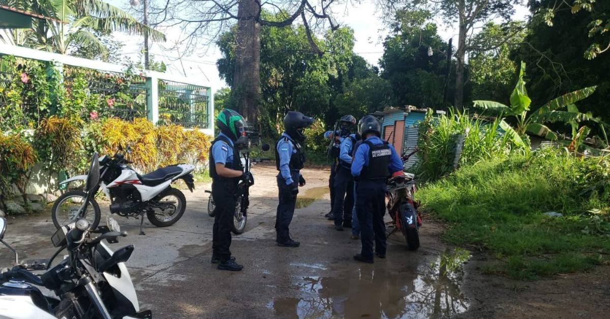 Los operativos se desarrollan en diferentes puntos de La Ceiba y alrededores.