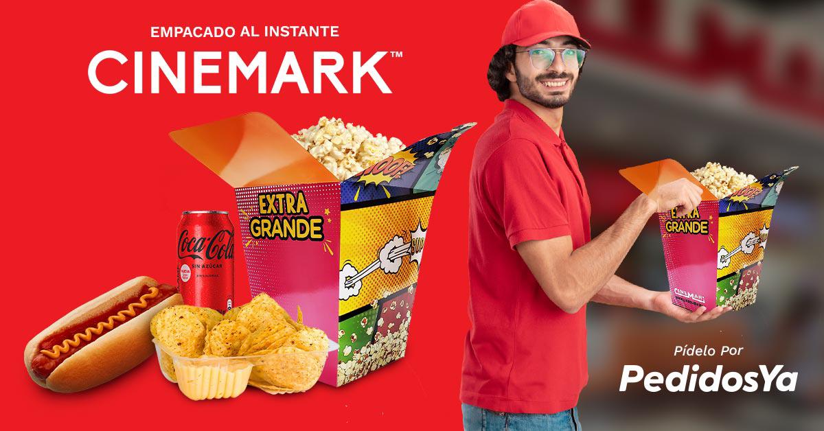 El sabor de Cinemark llega a tu casa