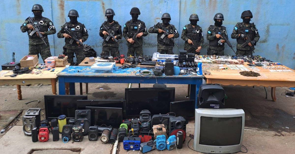 Militares hacen “barrida” en las celdas de cárcel en El Porvenir