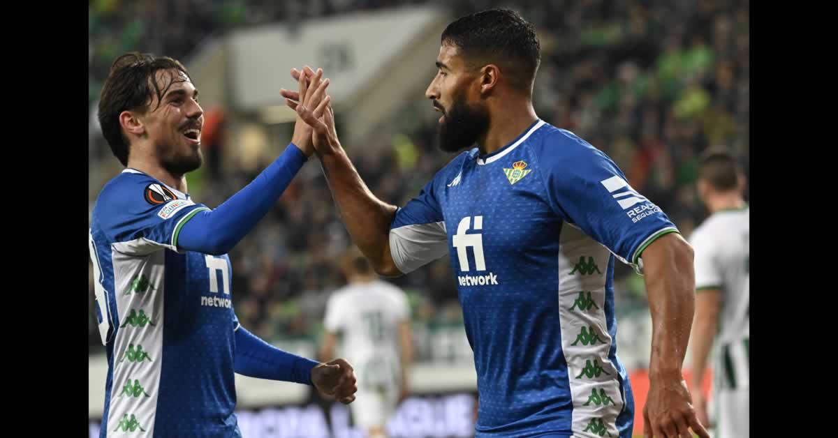 Nabil Fekir abrió el camino de la victoria del Betis en Hungría.