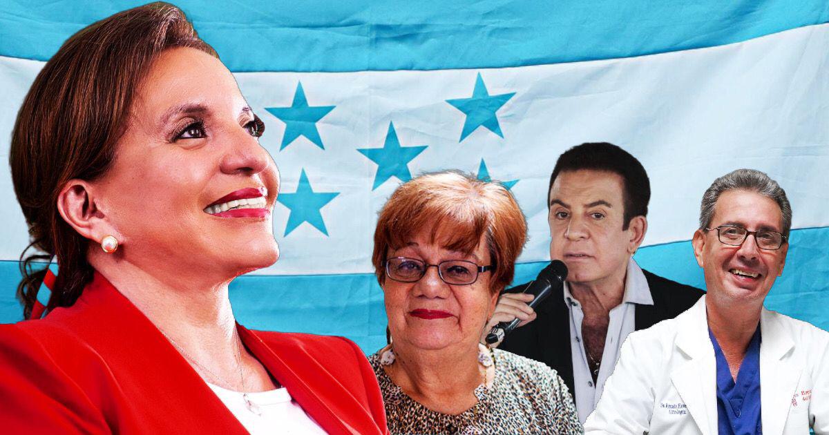 Las tres figuras que acompañarán a Xiomara Castro como designados presidenciales