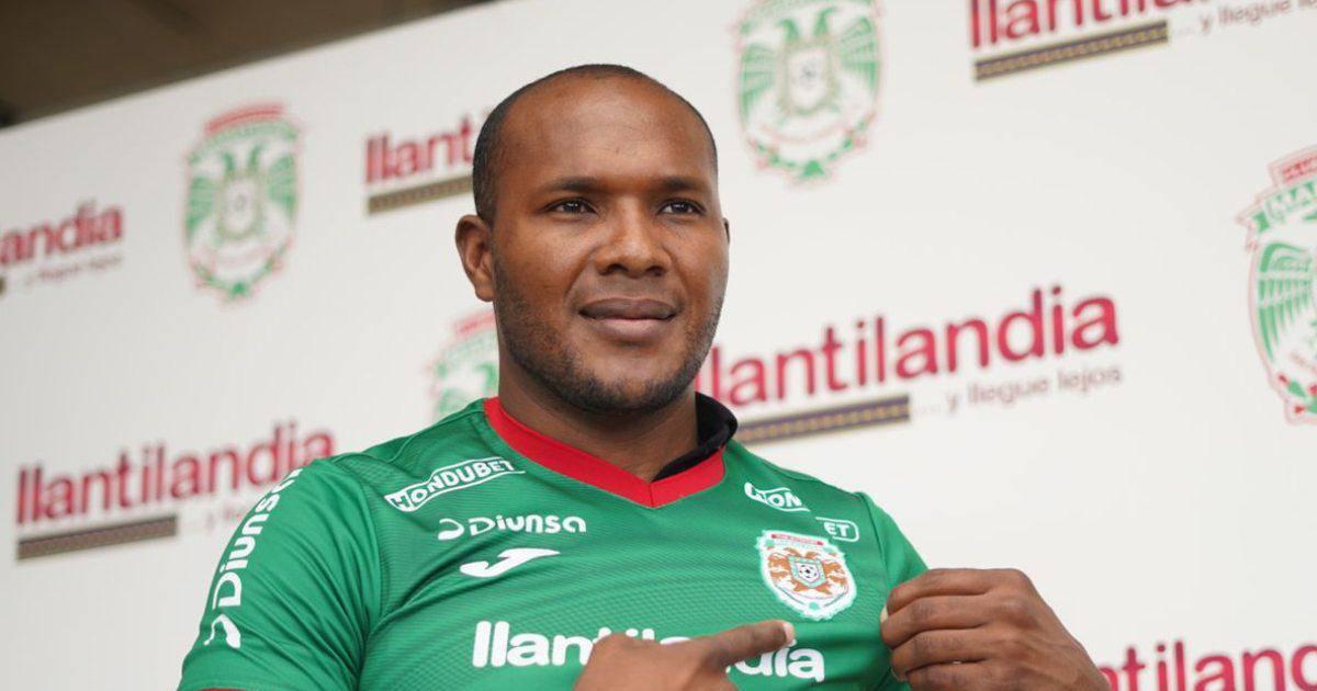 Juan Anangonó no ha marcado con la camiseta del Marathón.