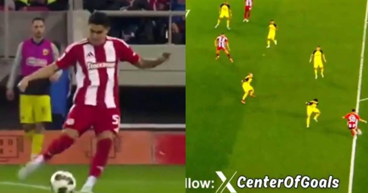 Show de Luis Palma en Grecia, ‘lujo’ del hondureño y mensaje del Olympiacos