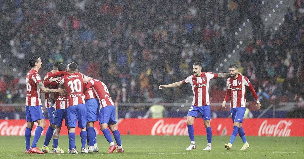 Los colchoneros lograron una victoria valiosa en el Wanda Metropolitano.