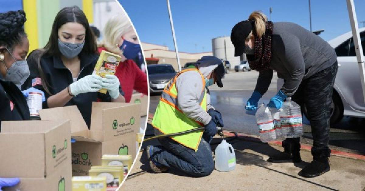 Miles de personas comenzaron a recuperar el agua y la electricidad en Texas, estado golpeado fuertemente por la tormenta invernal.