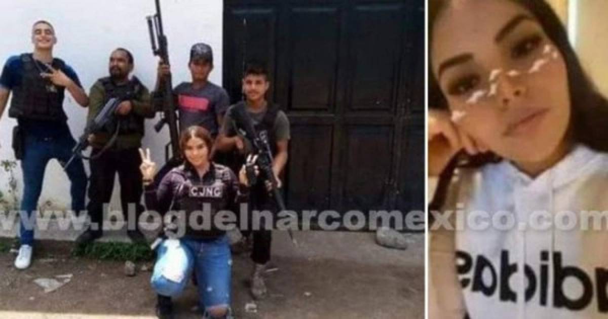 La Guadaña era una pistolera del Cártel Jalisco Nueva Generación que fue abatida por integrantes de 'Los Viagras', cártel enemigo del CJNG, en El Aguaje, Michoacán, México.