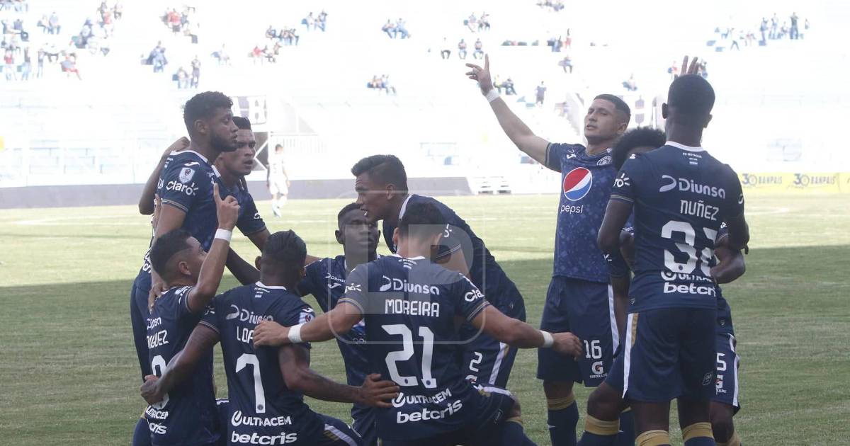 Motagua se dio un festín ante Honduras Progreso.