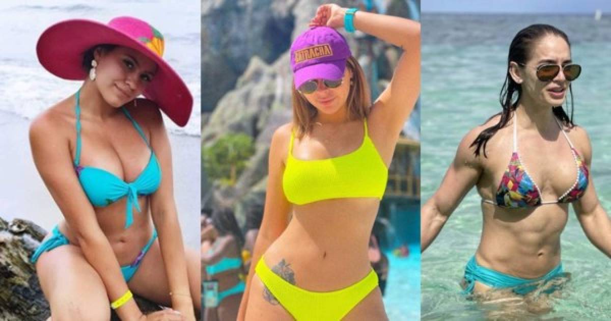 ¡Cuando calienta el sol, aquí en la playa! Varias famosas hondureñas han deleitado a sus seguidores en las redes sociales al mostrar sus tonificadas figuras durante la Semana Santa 2021. Mira las imágenes a continuación.