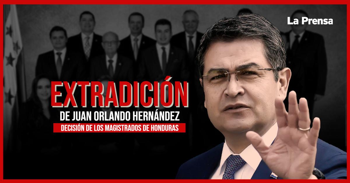 Magistrados deliberan sobre apelación de extradición de Juan Orlando Hernández