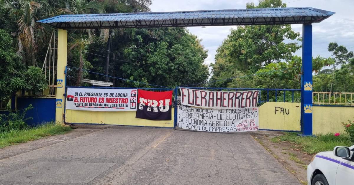 La Ceiba: se cancela periodo académico en el Curla