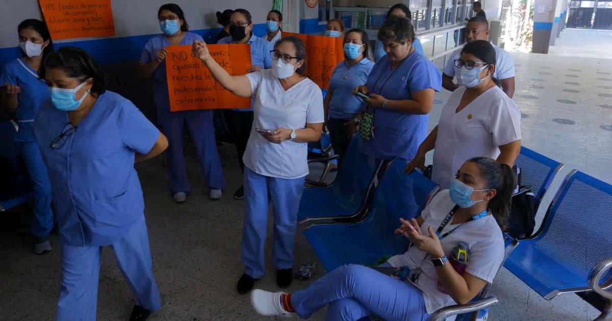 Enfermeras y enfermeros anuncian paro nacional