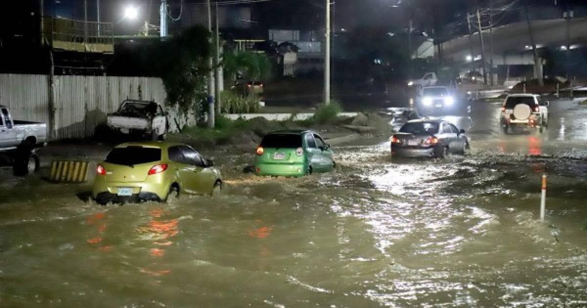Calles que se inundan y debes evitar en San Pedro Sula cuando llueve