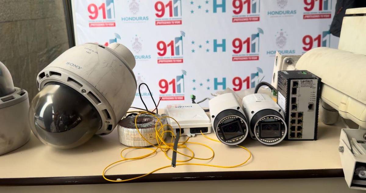 Así serán las 799 cámaras de vigilancia que instalará el 911 en Cortés y toda Honduras