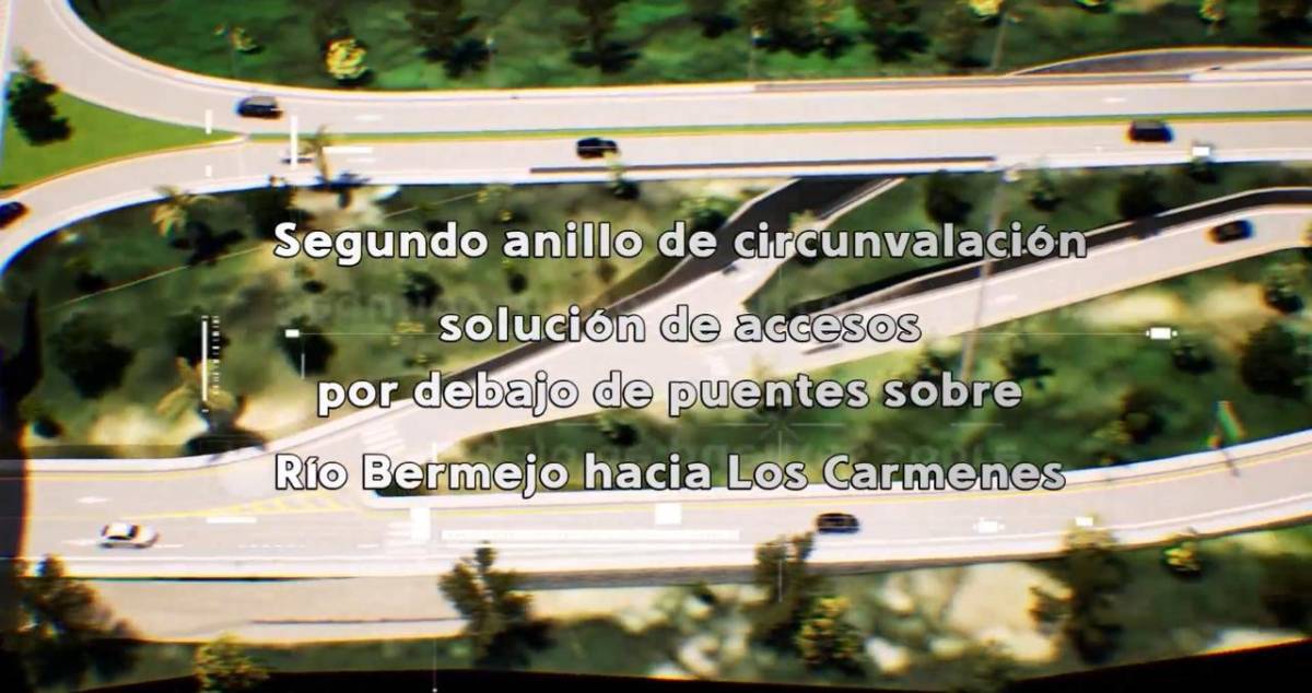 Así quedará el moderno intercambiador de Los Cármenes y el Segundo Anillo