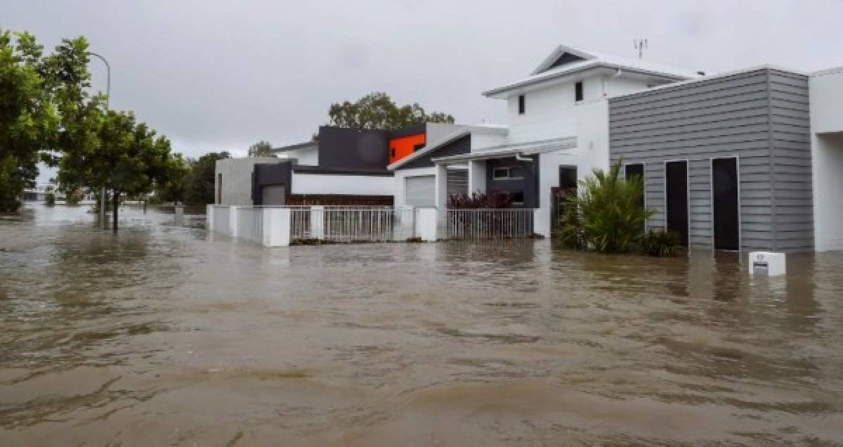 El reciente aguacero superó con creces los niveles normales, sobre todo en esta ciudad costera de Townsville.